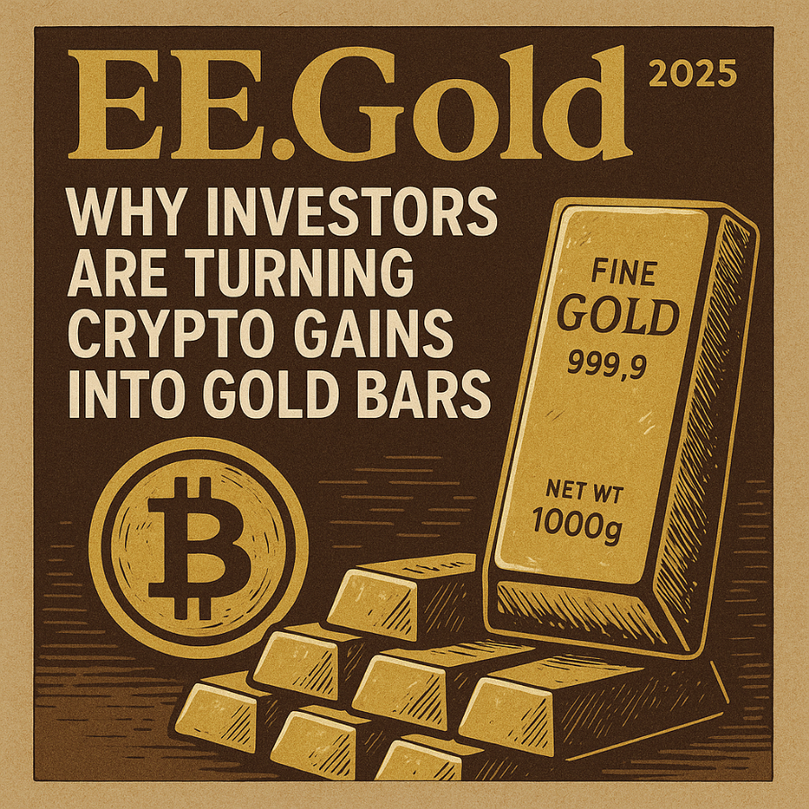 Why Investors Are Turning Crypto Gains into Gold Bars in 2025 Why Investors Are Turning Crypto Gains into Gold Bars in 2025